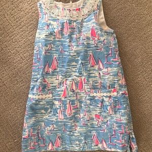 Mother Daughter Lilly Pulitzer dresses, Mom L, Girl 6, Infant 6-12 months